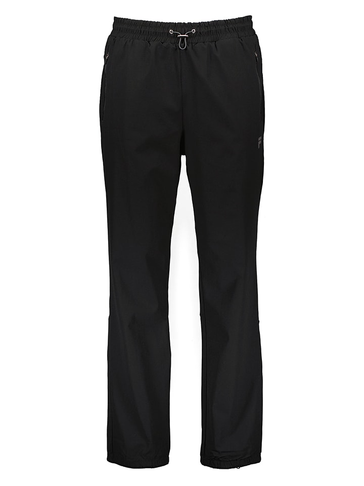 Fila Spodnie przeciwdeszczowe w kolorze czarnym rozmiar: L