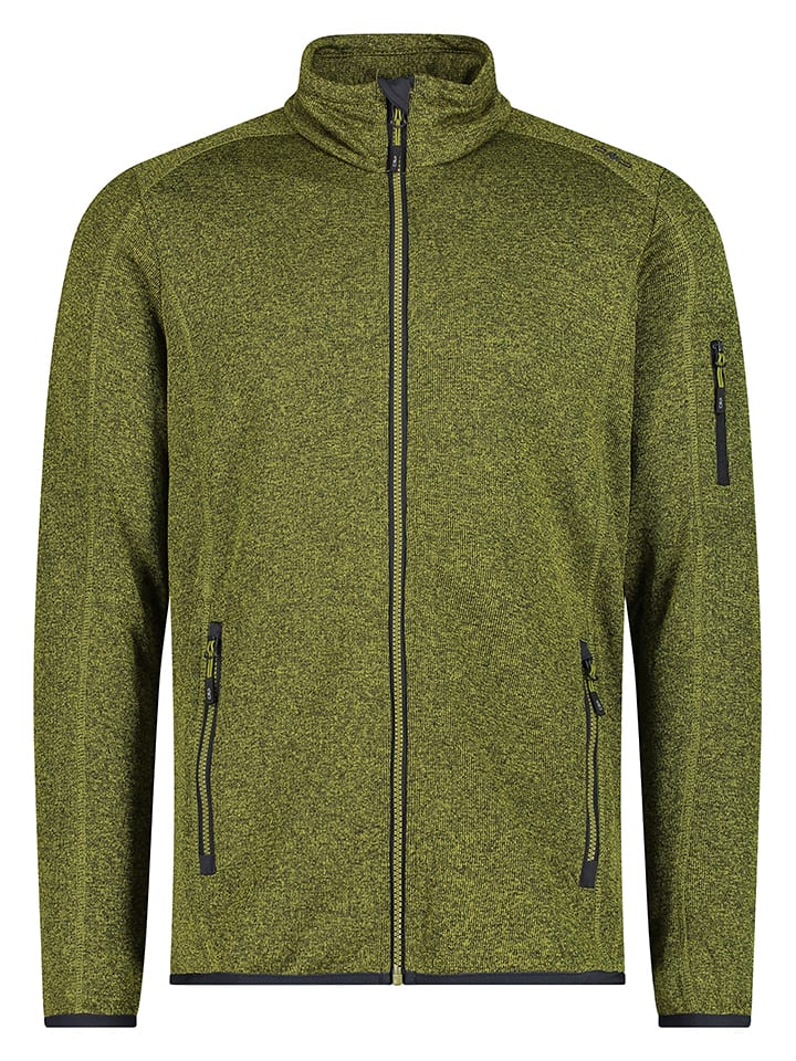 CMP Kurtka polarowa w kolorze zielonym rozmiar: 56