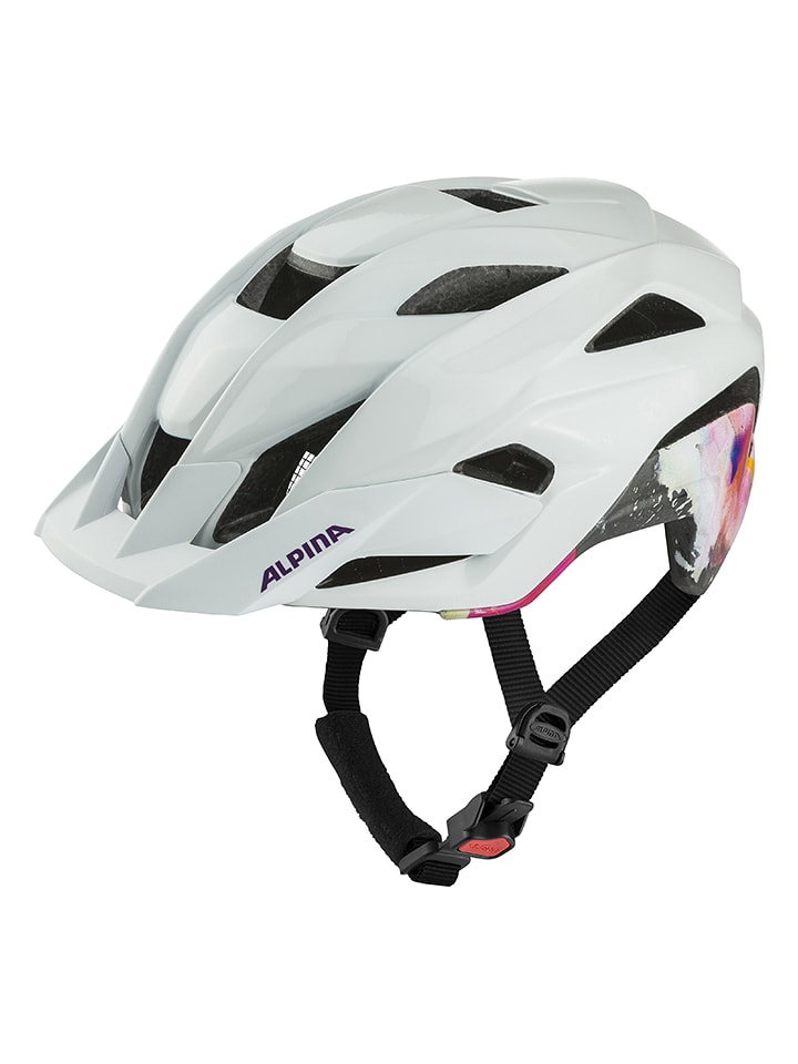Alpina Kask rowerowy "Kamploop" w kolorze białym rozmiar: 51-55 cm