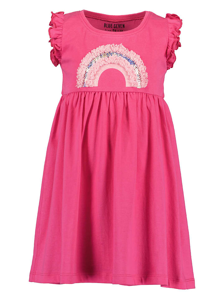 Blue Seven Sukienka w kolorze różowym rozmiar: 128