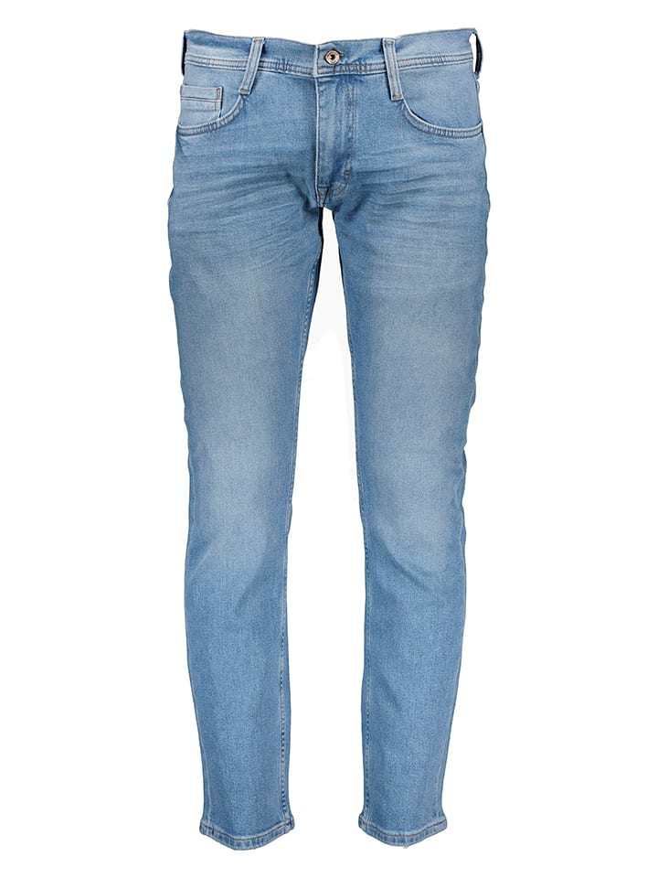 Mustang Dżinsy "Oregon" - Tapered fit - w kolorze błękitnym rozmiar: W31/L32