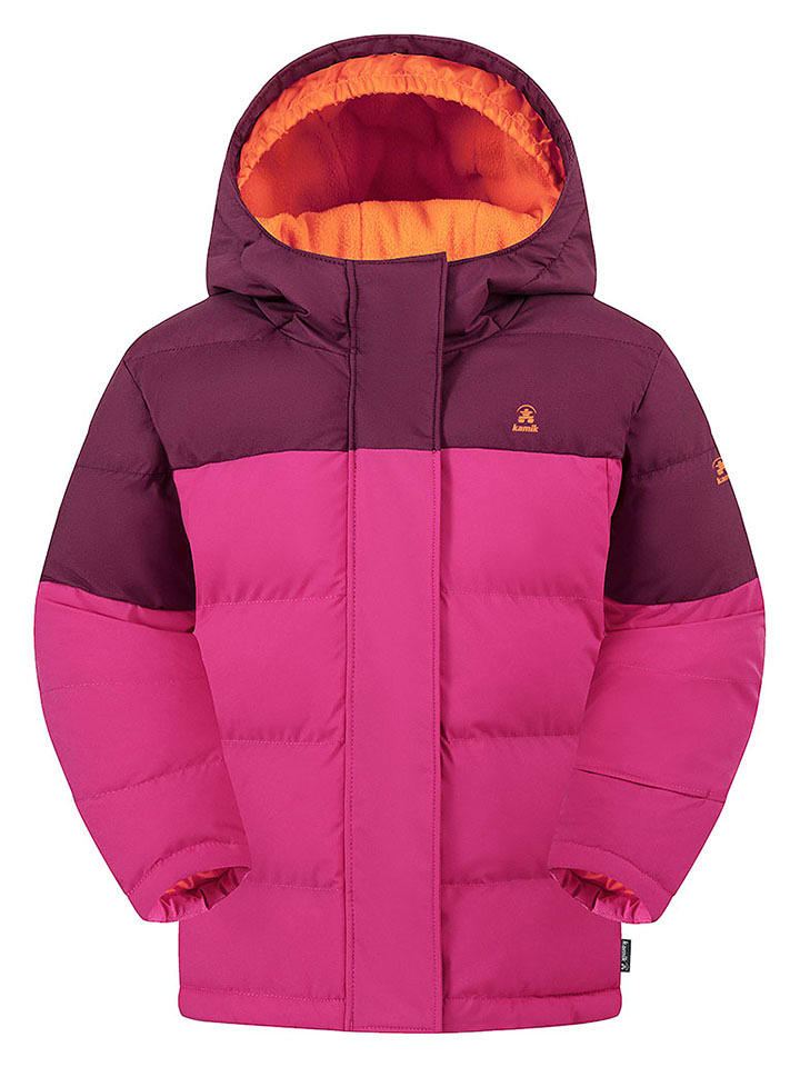 Kamik Kurtka zimowa "Lola" w kolorze różowym rozmiar: 152