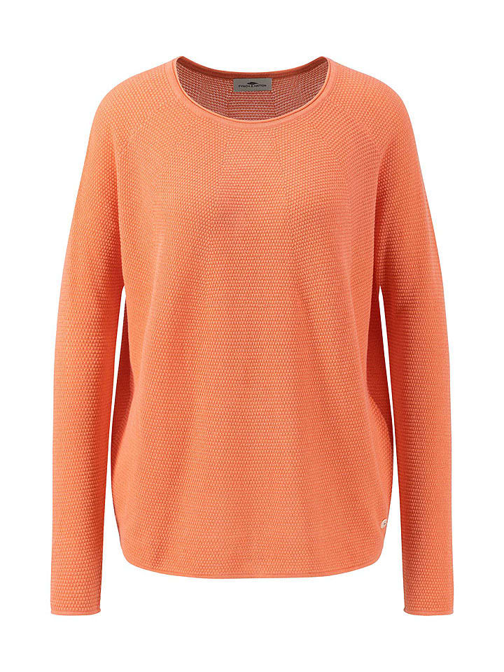 FYNCH-HATTON Sweter w kolorze pomarańczowym rozmiar: L