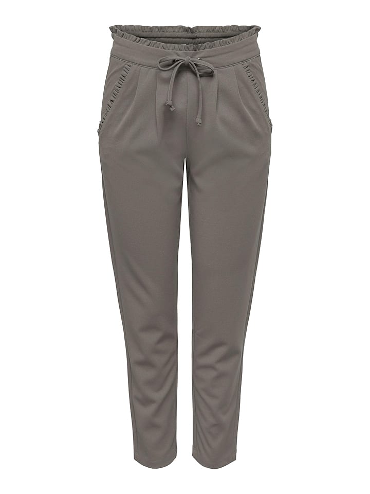 Spodnie w kolorze szarobrązowym