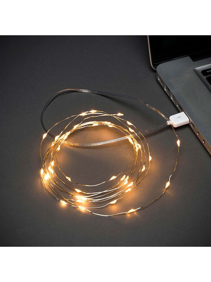 Konstsmide Łańcuch świetlny LED w kolorze bursztynowym rozmiar: onesize