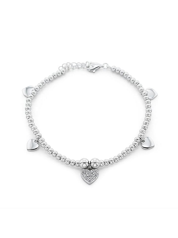 CHARM'S Srebrna bransoletka z zawieszką rozmiar: onesize