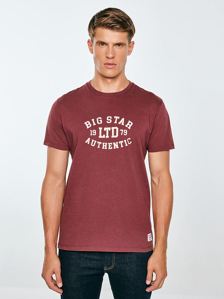 BIG STAR Koszulka w kolorze czerwonym rozmiar: S