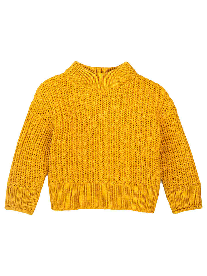 Minoti Sweter w kolorze żółtym rozmiar: 140/146