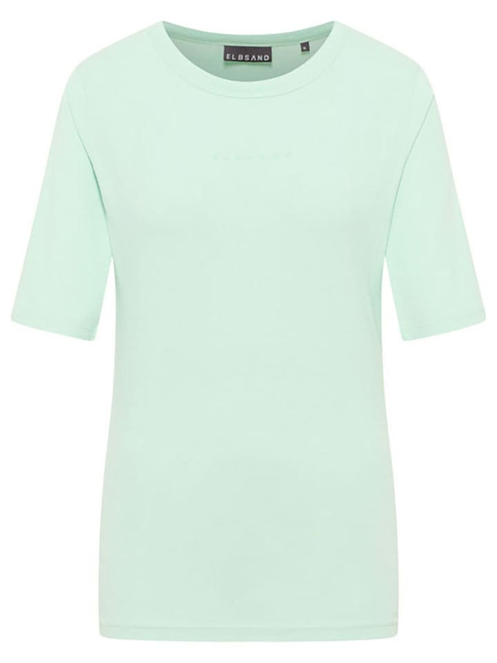 ELBSAND Koszulka "Siva" w kolorze miętowym rozmiar: L