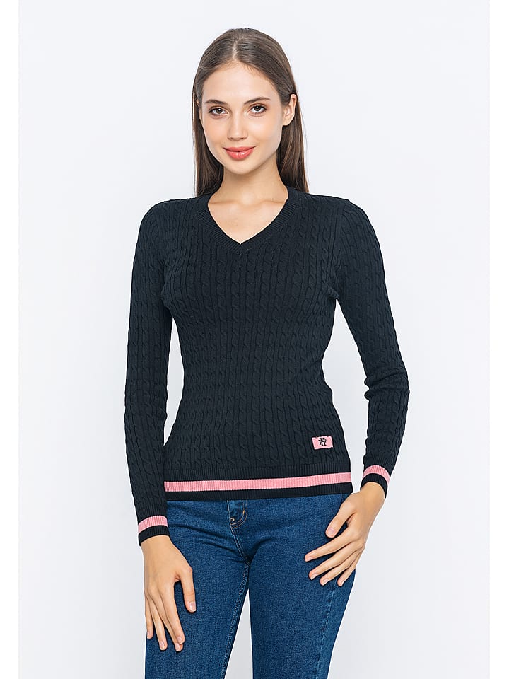 Sweter w kolorze czarnym