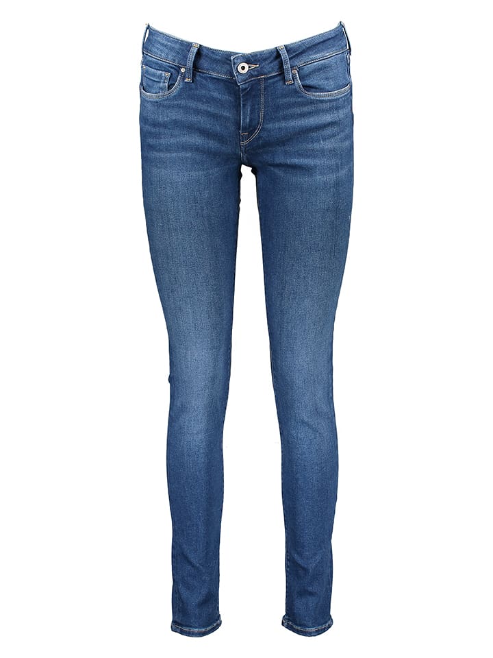 Pepe Jeans Dżinsy - Skinny fit - w kolorze granatowym rozmiar: W34/L32