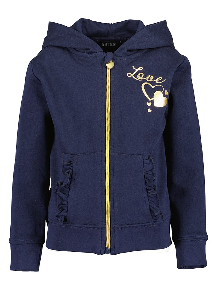 Blue Seven Bluza w kolorze granatowym rozmiar: 98