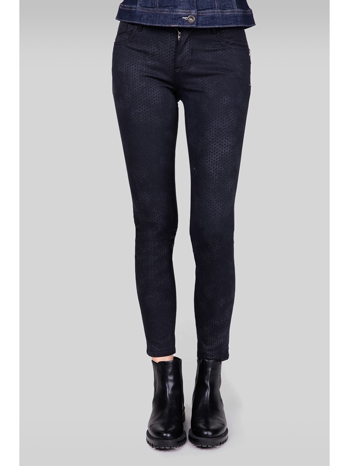 Spodnie "Chloe" w kolorze czarnym