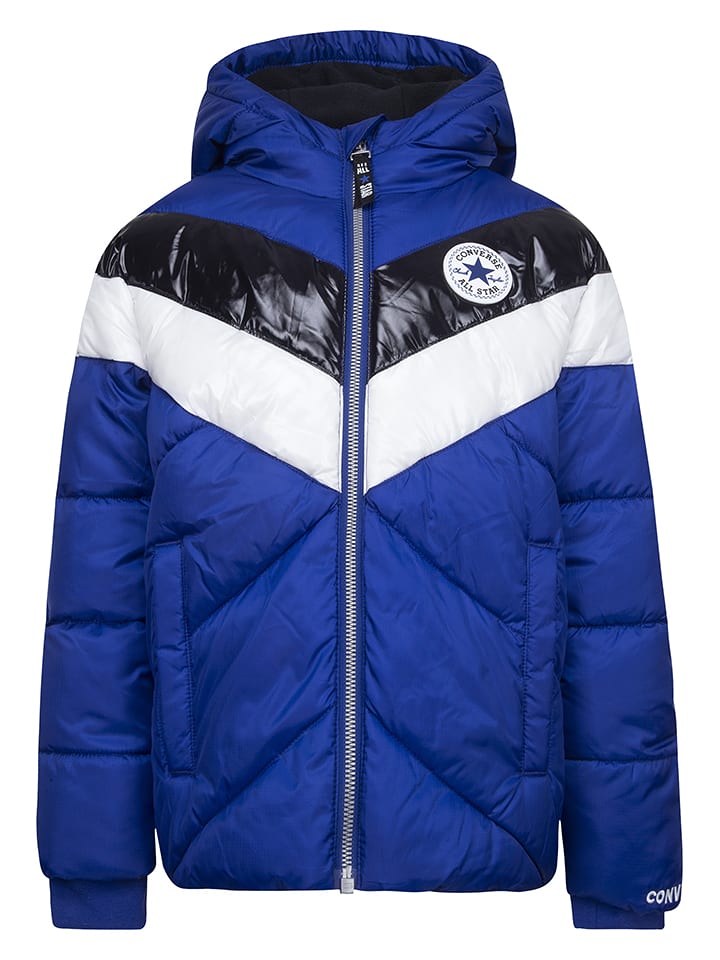 Converse Kurtka pikowana w kolorze niebieskim rozmiar: 152/158