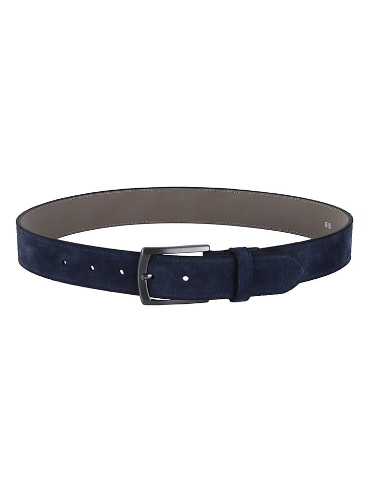 New G.O.L Skórzany pasek w kolorze granatowym rozmiar: 85