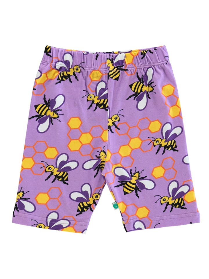 Småfolk Szorty w kolorze żółto-fioletowym rozmiar: 110/116