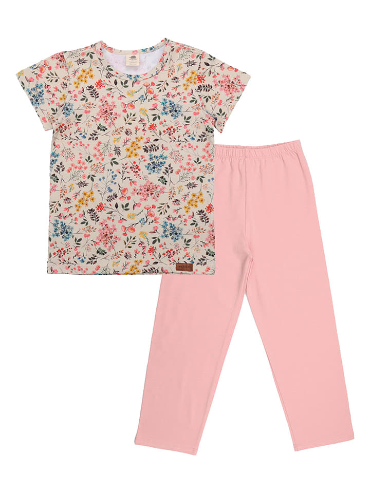 Walkiddy Piżama w kolorze jasnoróżowym rozmiar: 146