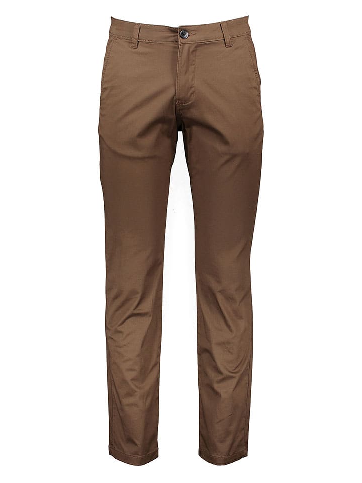 SELECTED HOMME Spodnie chino w kolorze brązowym rozmiar: W29/L32