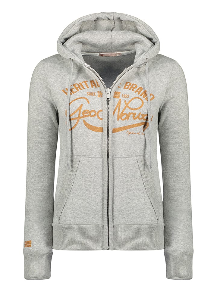 Bluza "Gigirl" w kolorze szarym