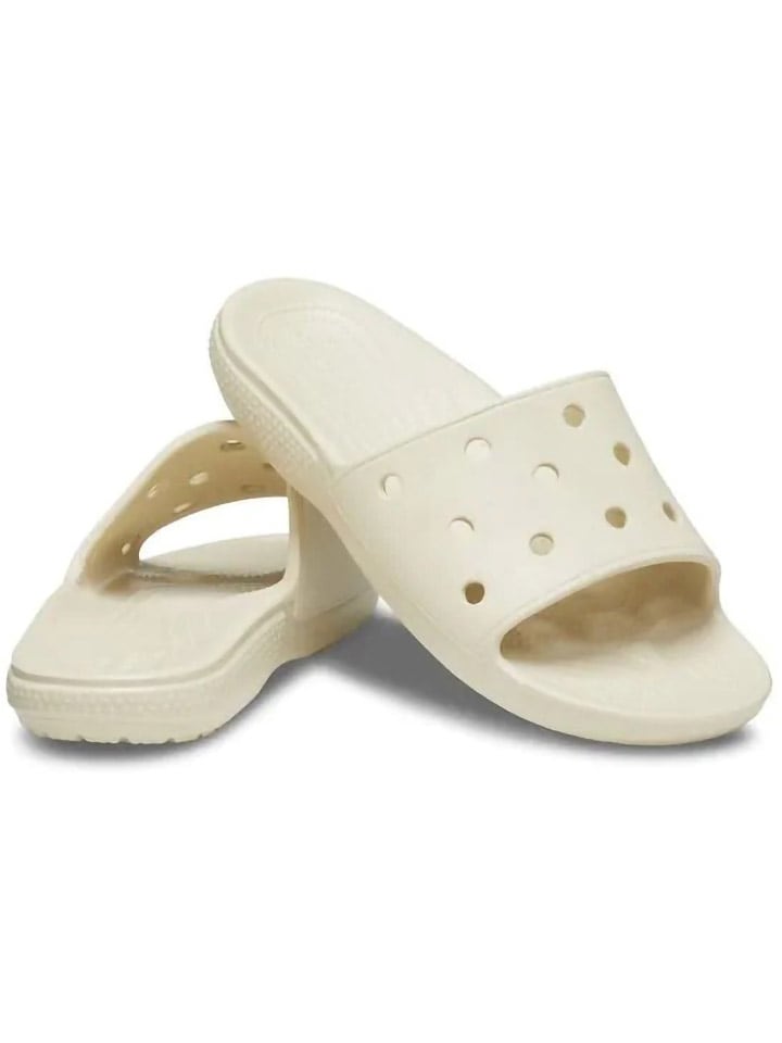 Crocs Klapki "Classic" w kolorze kremowym rozmiar: 38/39
