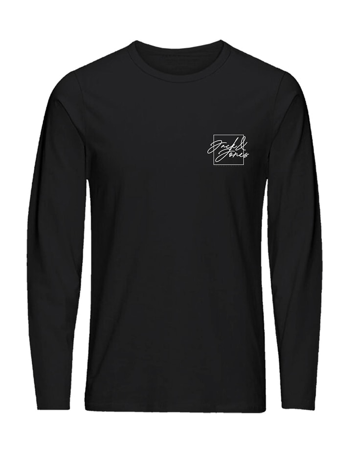 JACK & JONES Junior Koszulka "Halbie" w kolorze czarnym rozmiar: 164