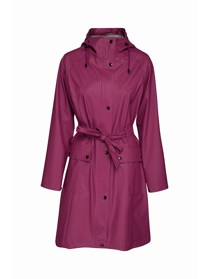 Ilse Jacobsen Płaszcz przeciwdeszczowy w kolorze fuksjowym rozmiar: 40