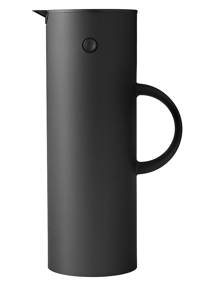 Stelton Dzbanek termiczny "EM77" w kolorze czarnym - 1 l rozmiar: onesize