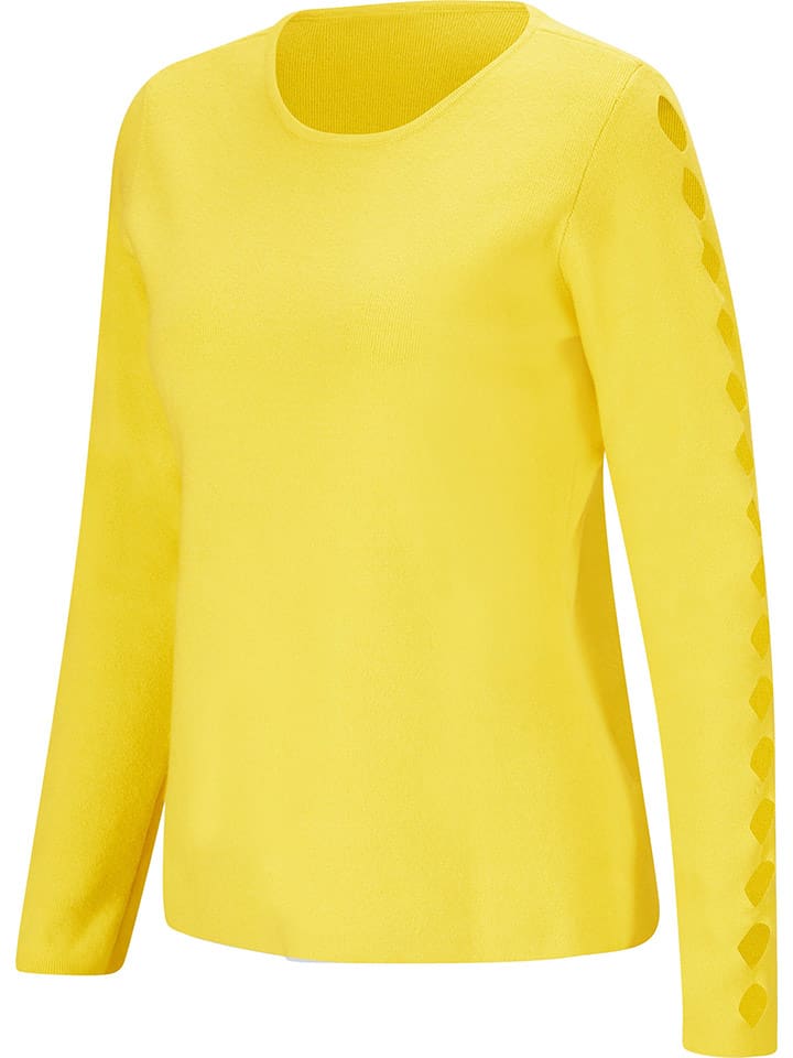 Heine Sweter w kolorze żółtym rozmiar: 36