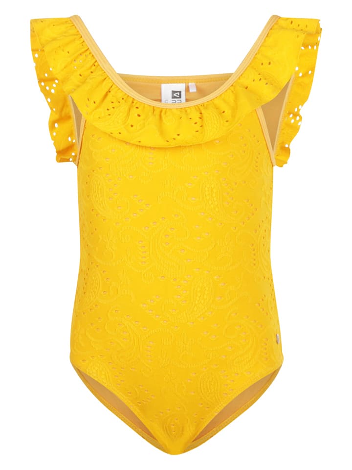 no way monday Strój kąpielowy w kolorze żółtym rozmiar: 146/152