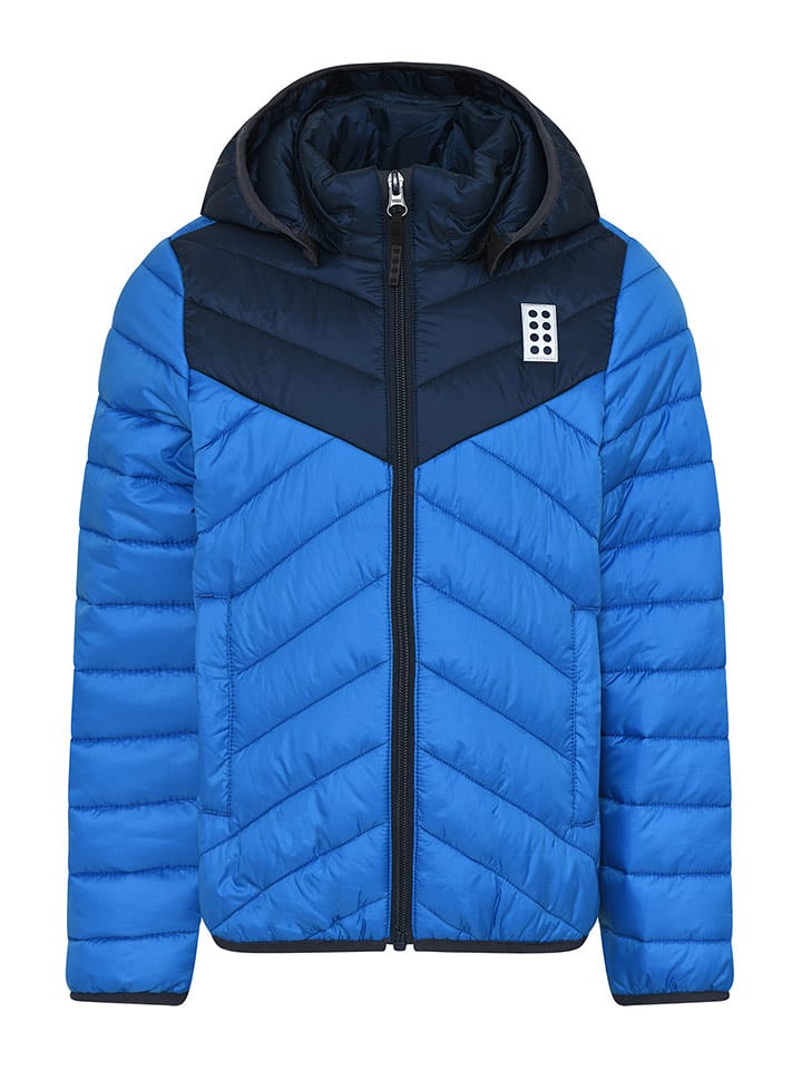 LEGO Kurtka pikowana w kolorze niebieskim rozmiar: 164