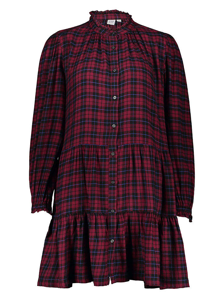 GAP Sukienka w kolorze czerwono-czarnym rozmiar: M