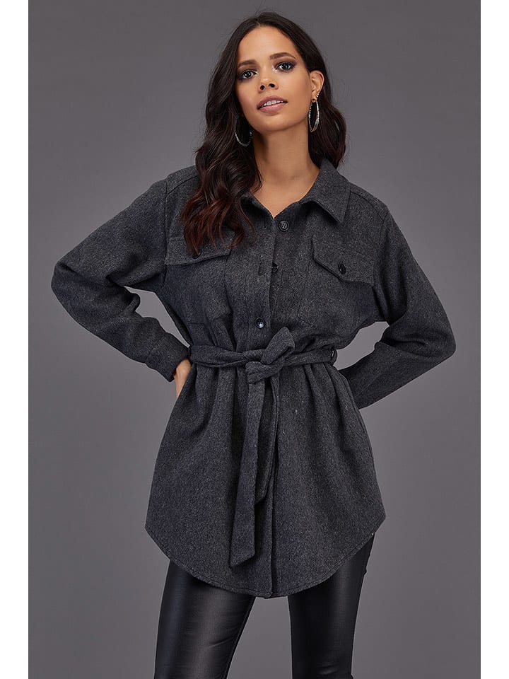 So You Bluzka w kolorze antracytowym rozmiar: M