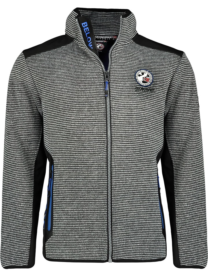 Geographical Norway Kurtka polarowa "Tangelo" w kolorze szarym rozmiar: XL