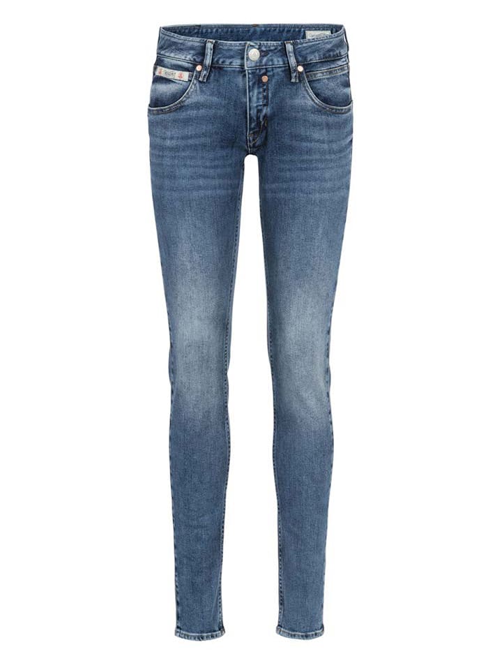 Herrlicher Dżinsy "Touch" - Skinny fit - w kolorze niebieskim rozmiar: W30/L32