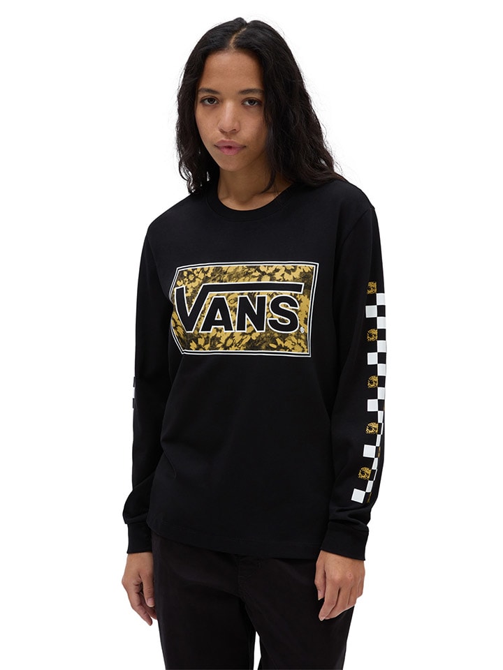 Vans Koszulka "Abstract Flower" w kolorze czarnym rozmiar: XL