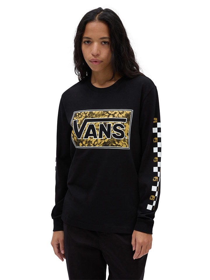 Vans Koszulka "Abstract Flower" w kolorze czarnym rozmiar: XL