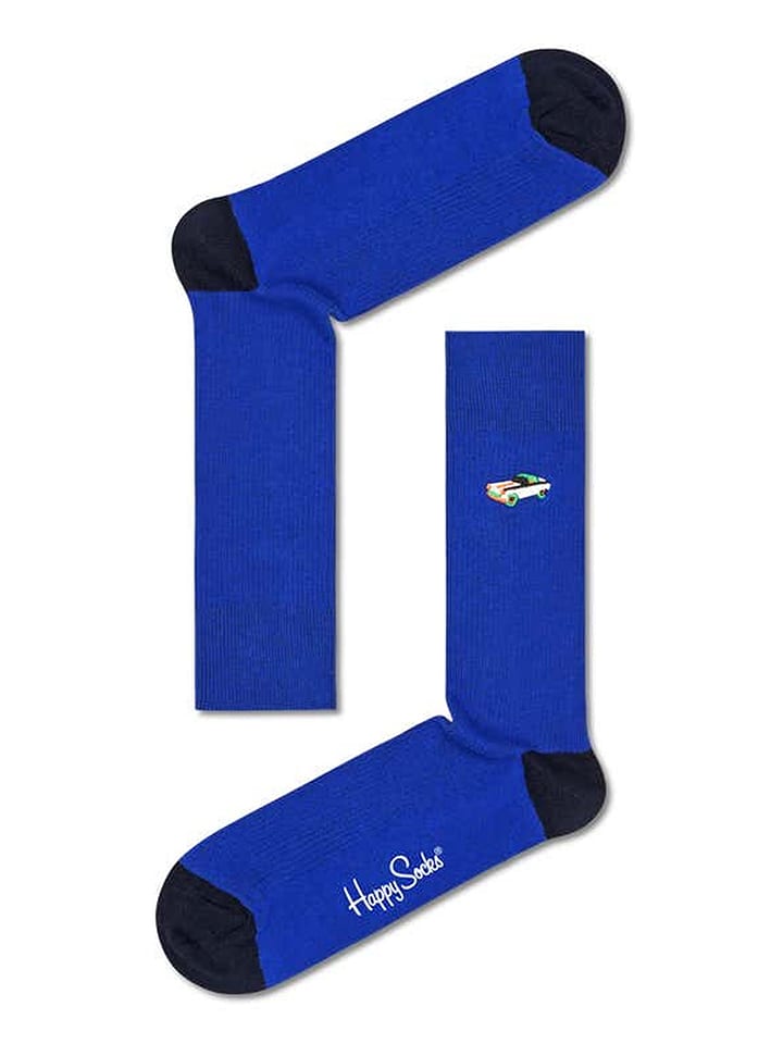 Happy Socks Skarpety w kolorze niebieskim rozmiar: 36-40