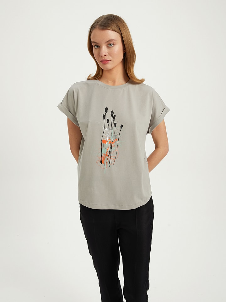 BGN Koszulka w kolorze szarym rozmiar: 34