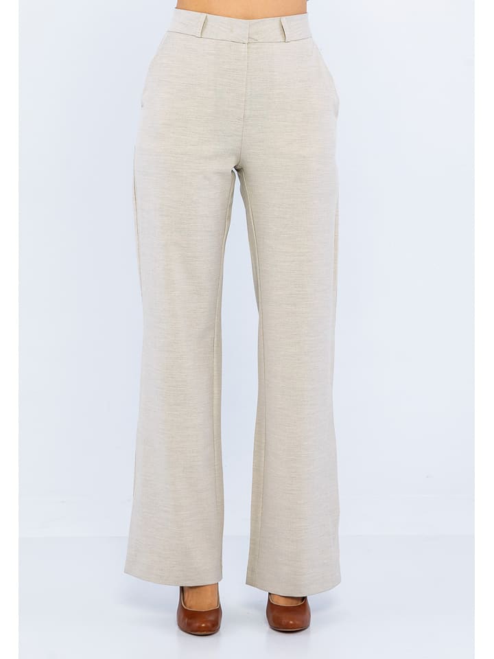 GIORGIO DI MARE Spodnie w kolorze beżowym rozmiar: 38