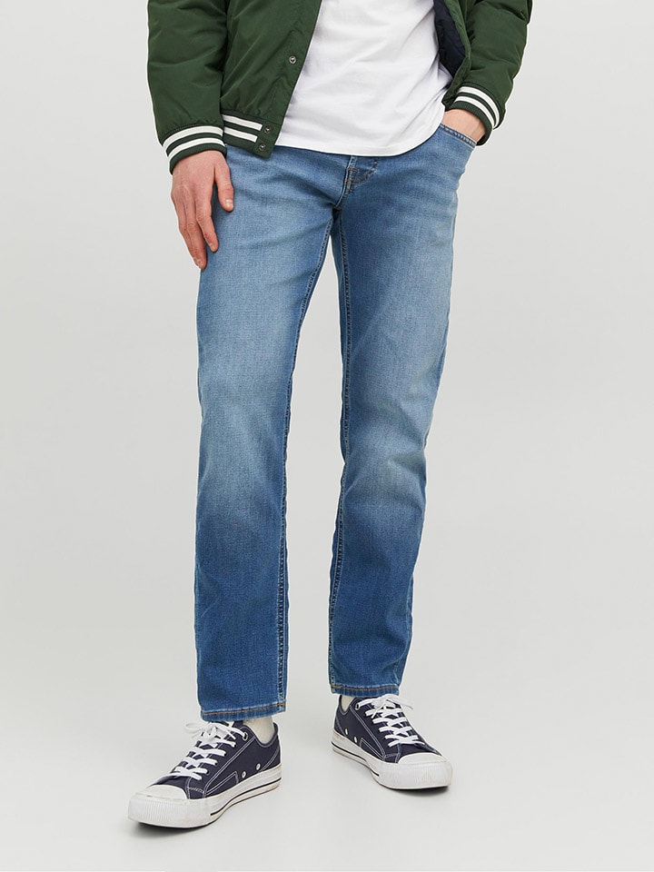Jack & Jones Dżinsy "Mike" - Comfort fit - w kolorze niebieskim rozmiar: W33/L34