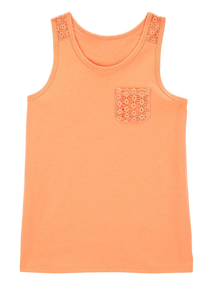 OshKosh Top w kolorze pomarańczowym rozmiar: 122