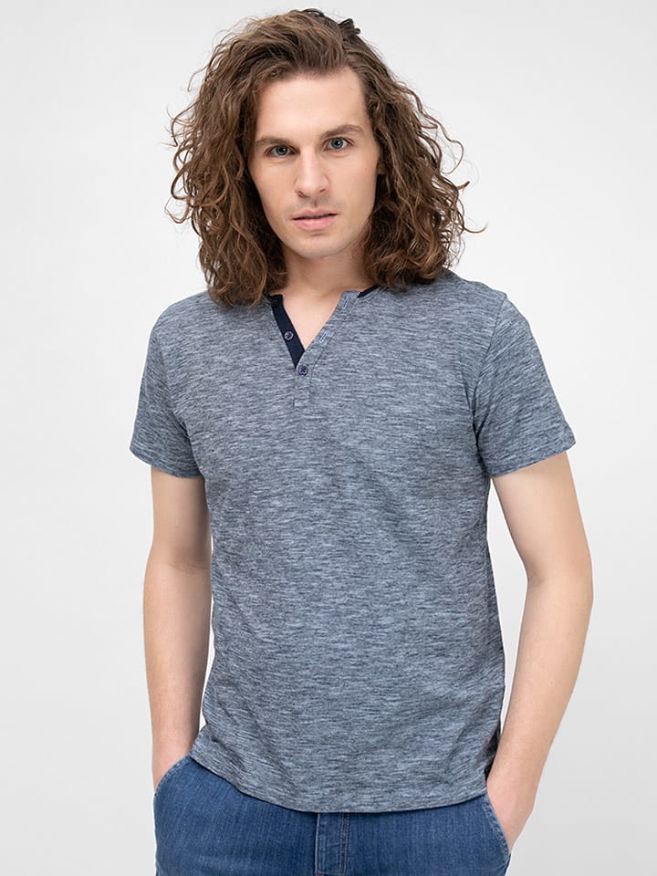 BIG STAR T-shirt w kolorze niebieskim rozmiar: L