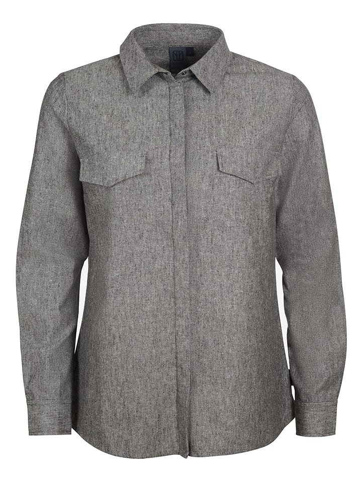 elkline Koszula "Suzanne" w kolorze szarym rozmiar: 40