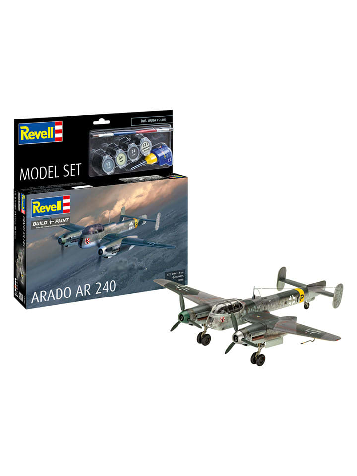Revell Model "Arado Ar 240" do złożenia - 12+ rozmiar: onesize