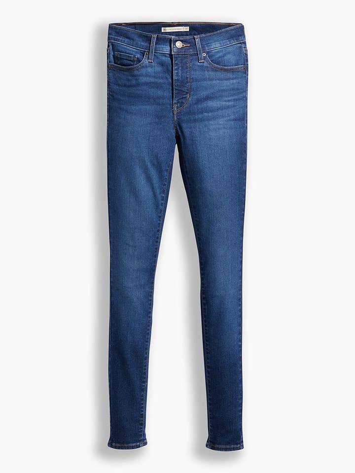Levi´s Dżinsy - Skinny fit - w kolorze granatowym rozmiar: W26/L28