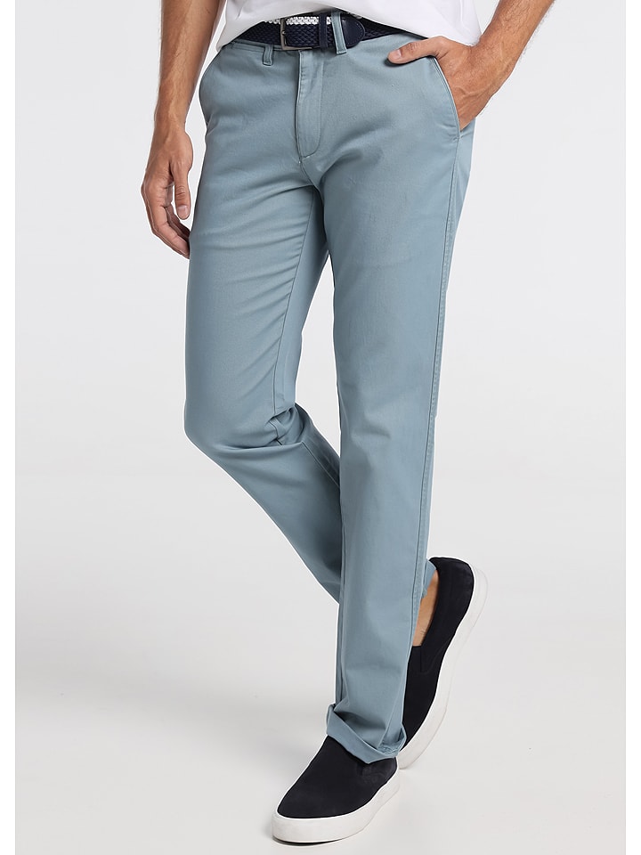 Bendorff Spodnie chino w kolorze błękitnym rozmiar: 40