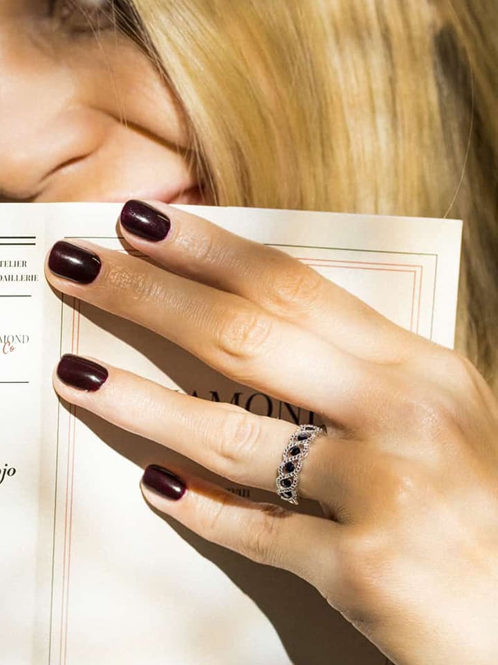 DIAMOND & CO Złoty pierścionek "Tarlac" z diamentami rozmiar: 58