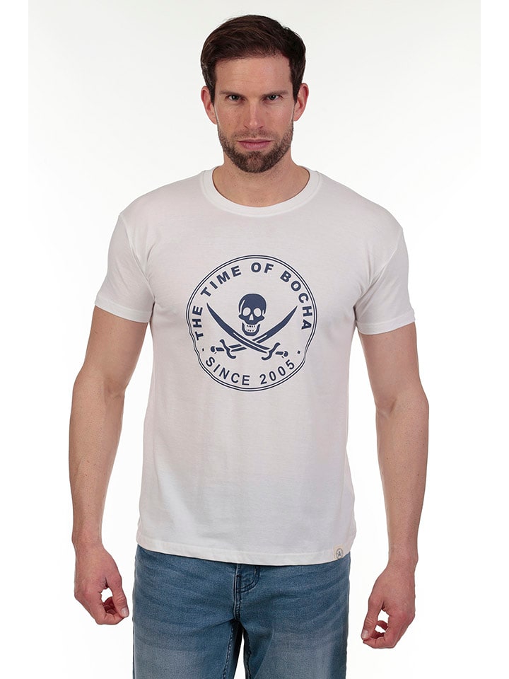 The Time of Bocha Koszulka w kolorze białym rozmiar: XL