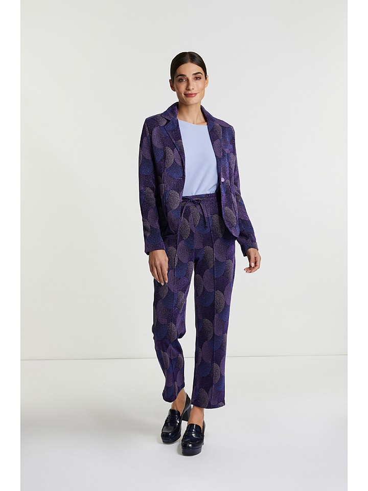 Rich & Royal Blezer w kolorze fioletowym rozmiar: L