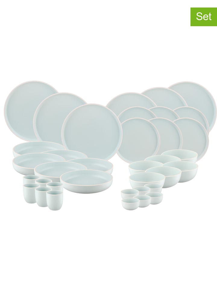 36-częściowy zestaw "Origin" w kolorze błękitnym